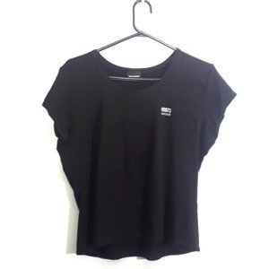 Roots Active Black Workout Tee Shirt